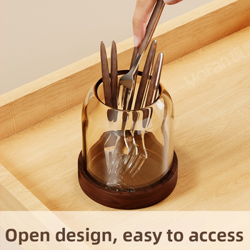 Drevený súbor vidličiek na ovocie, jednoduchý štýl, zrkadlovo leštené, prispôsobiteľné