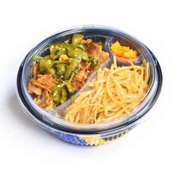 Sanze μπολ μιας χρήσης PP για ιαπωνικό μπέντο, στρογγυλό πλαστικό μπολ, ιαπωνικού στυλ, διάρκεια ζωής 3 έτη