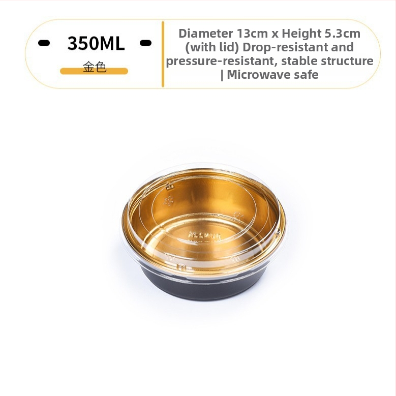 Sanze jednorazová PP miska pre japonské bento, kruhová plastová miska, japonský štýl, trvanie 3 roky