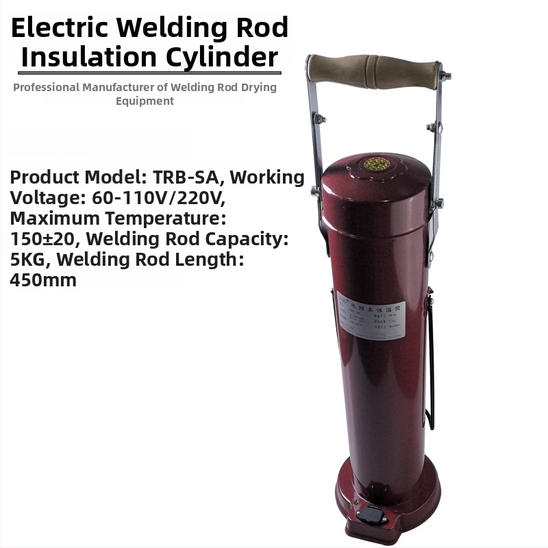 Izolacijski cilindar za zavaračke elektrode, model W-3 (vertikalna i horizontalna dvostruka upotreba; 5 kg; prijenosan, izdržljiv i lagan)