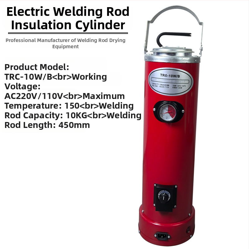 Izolacijski cilindar za zavaračke elektrode, model W-3 (vertikalna i horizontalna dvostruka upotreba; 5 kg; prijenosan, izdržljiv i lagan)