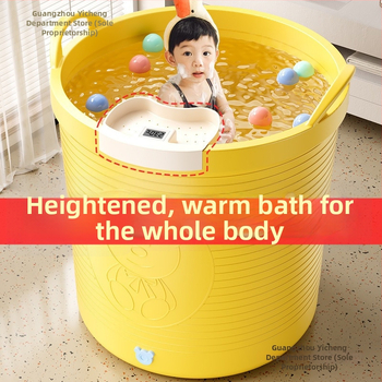 Gyerek fürdővödre – csúszásmentes, hőmérséklet-zár, megemelt dizájn