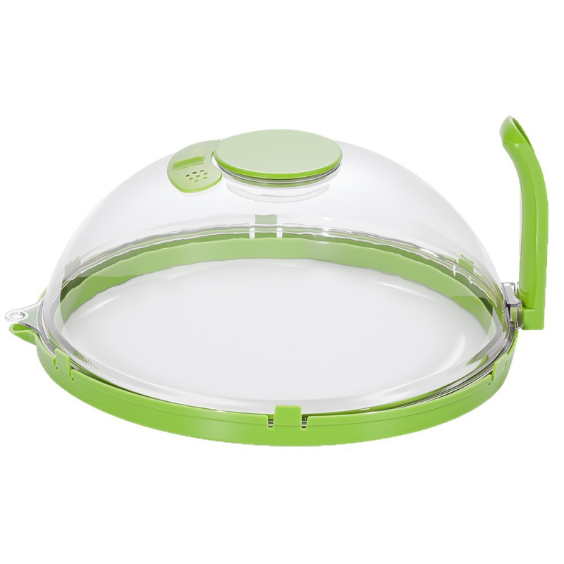 Покривало против пръски за микровълнова (Пластмасово; Марка: Dujia; Лиценз за национално производство: Zhe XK16-204-01813; Импорт: Не; Експортно изключение: Да)