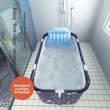 Bath Beauty cadă pliabilă pentru adulți — baie pentru întreg corpul, pliabilă, Oxford material, stil spumant cu abur