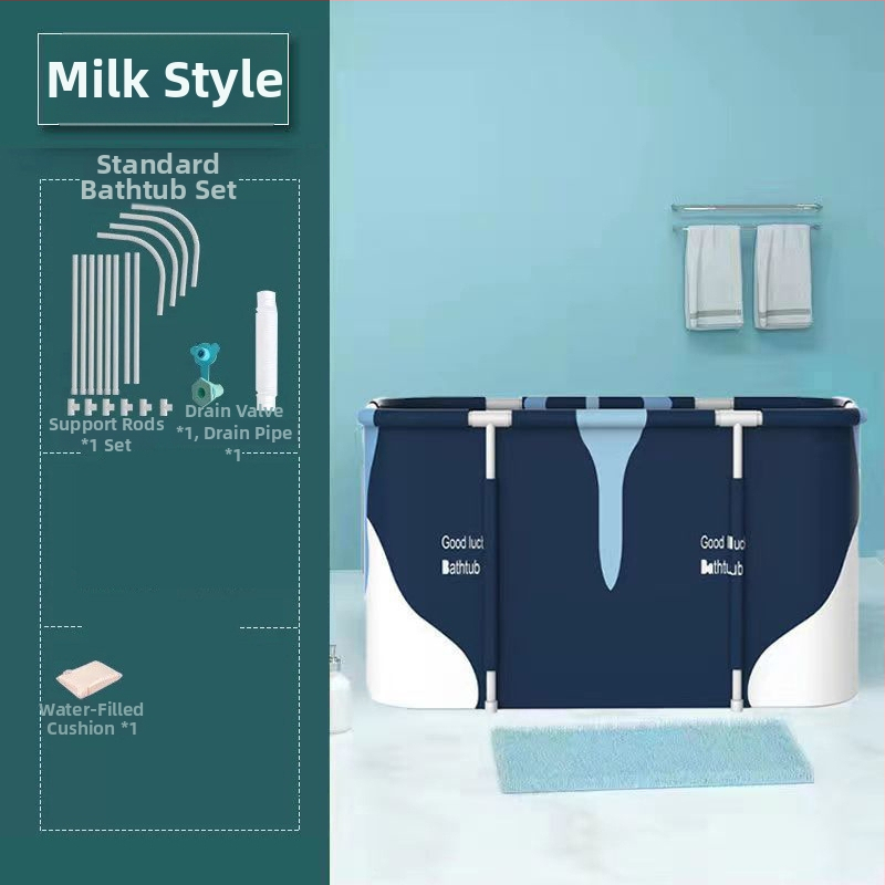 Bath Beauty cadă pliabilă pentru adulți — baie pentru întreg corpul, pliabilă, Oxford material, stil spumant cu abur