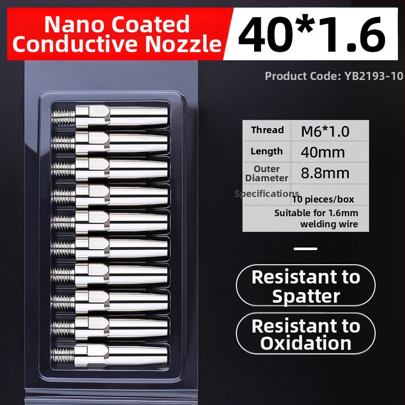 MIG zváranie: elektroplatinovaná kontaktná špička a meďná dýza 1.0/1.2 mm, pneumatický pohon, horúci vzduch a infračervené žiarenie