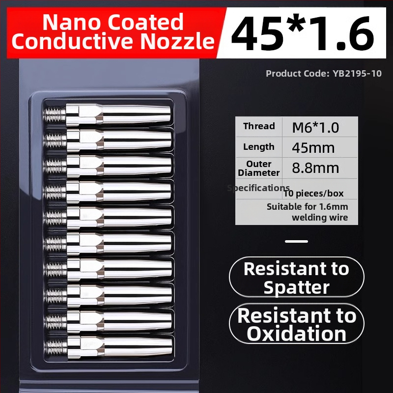MIG zváranie: elektroplatinovaná kontaktná špička a meďná dýza 1.0/1.2 mm, pneumatický pohon, horúci vzduch a infračervené žiarenie