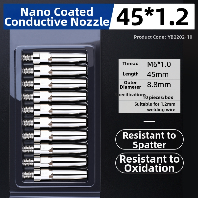 MIG zváranie: elektroplatinovaná kontaktná špička a meďná dýza 1.0/1.2 mm, pneumatický pohon, horúci vzduch a infračervené žiarenie