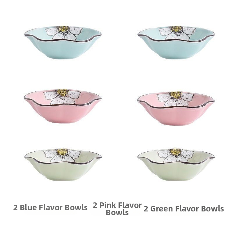 Japanski keramički tanjur za umake i začine, nepravilnog oblika, kineskog stila, s logom, pogodan za dar