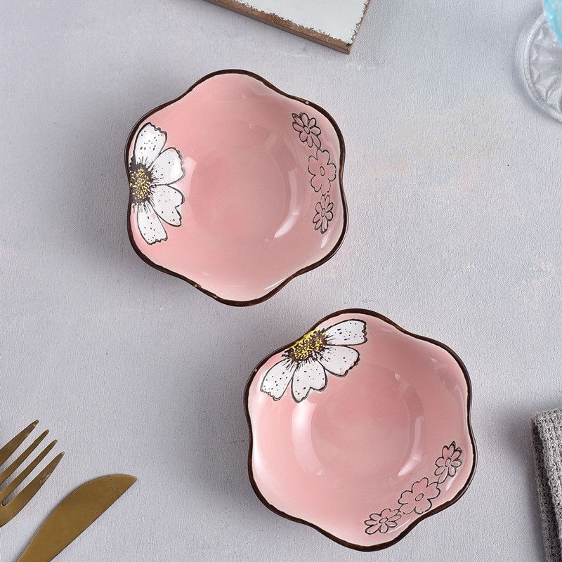 Japanski keramički tanjur za umake i začine, nepravilnog oblika, kineskog stila, s logom, pogodan za dar