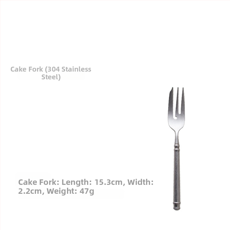 Sada príborov – 304 nerezová oceľ, leštenie do zrkadla, ľahká luxusná retro nordická téma, obsahuje nô, vidličku a lyžicu, balené v priehľadnom vrecku