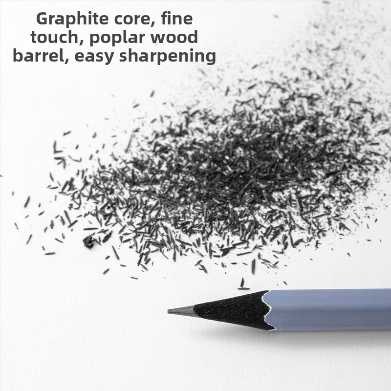 Deli 2B puitpliiats - mittemehaaniline, mõeldud õpilastele, eksamiks ja visandamiseks