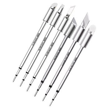 Bozan C470 паялник върх с копитна глава, интегрирано отоплително ядро, голяма заваръчна точка, 500W