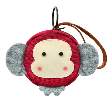 Πορτοφόλι κερμάτων με σχέδιο κουνελιού σε καρτούν, καμβάς, unisex, Κορεατική έκδοση