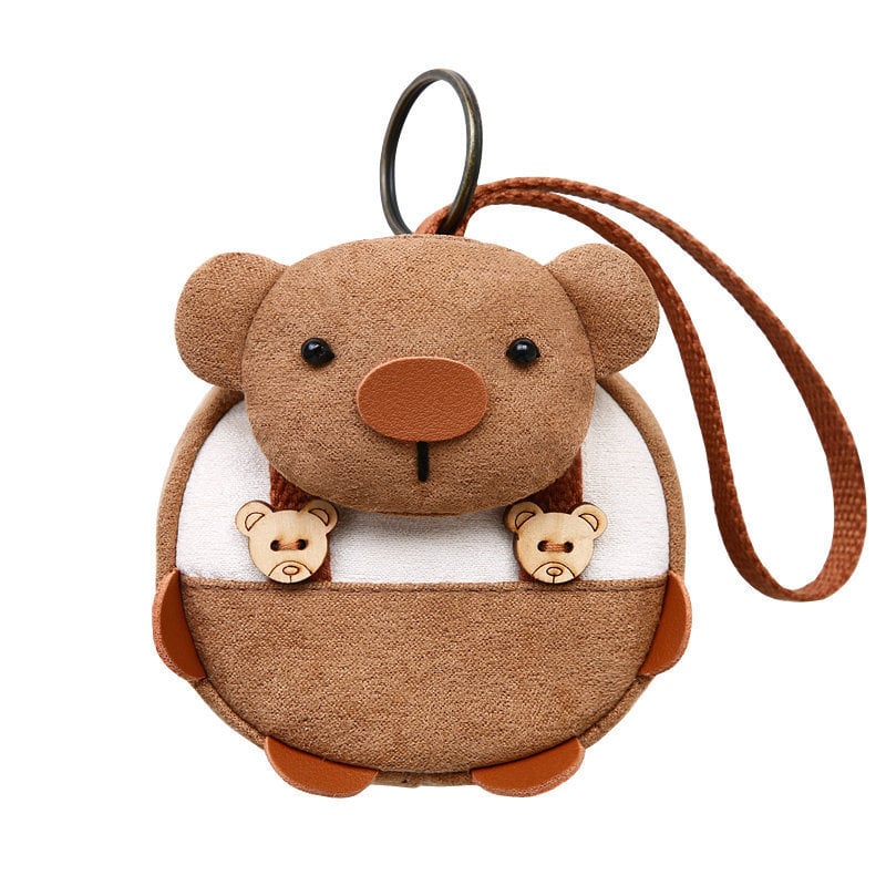 Πορτοφόλι κερμάτων με σχέδιο κουνελιού σε καρτούν, καμβάς, unisex, Κορεατική έκδοση