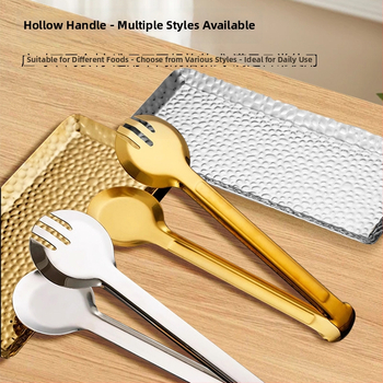 Nerezový podnos na príbory do bufetu s ventilátorovým tvarom a štvorcovou platňou