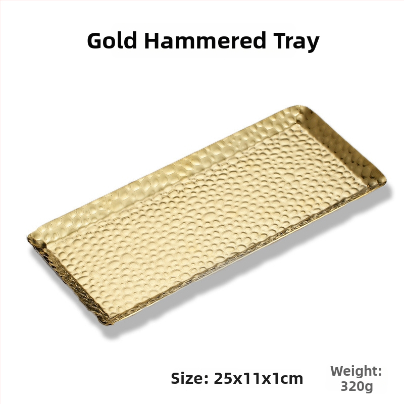 Nerezový podnos na príbory do bufetu s ventilátorovým tvarom a štvorcovou platňou