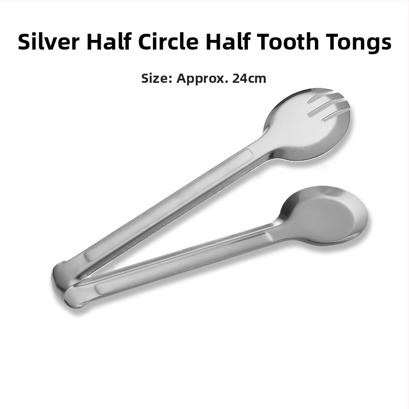 Nerezový podnos na príbory do bufetu s ventilátorovým tvarom a štvorcovou platňou