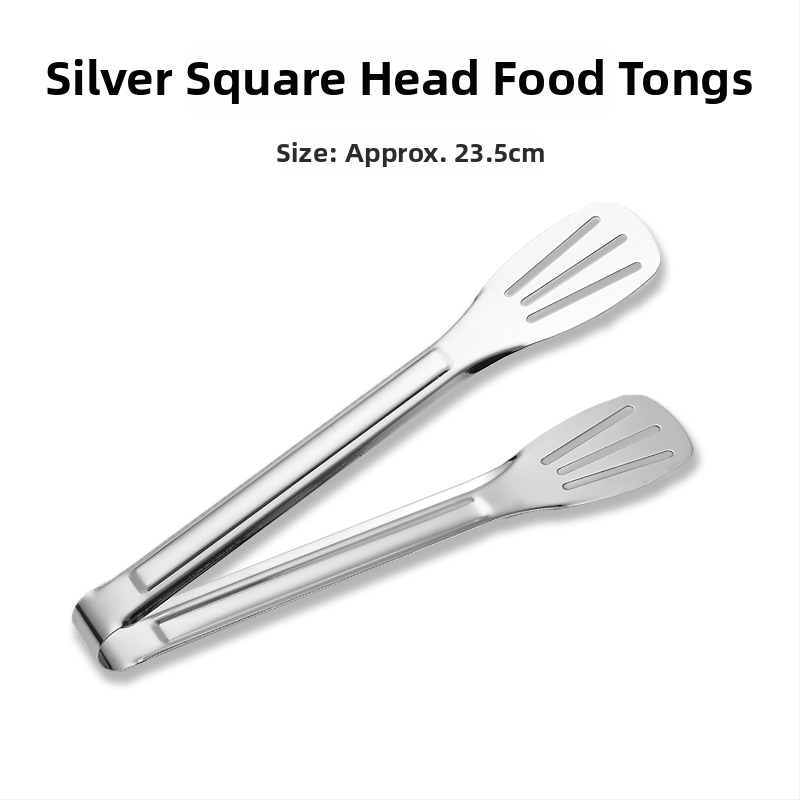 Nerezový podnos na príbory do bufetu s ventilátorovým tvarom a štvorcovou platňou