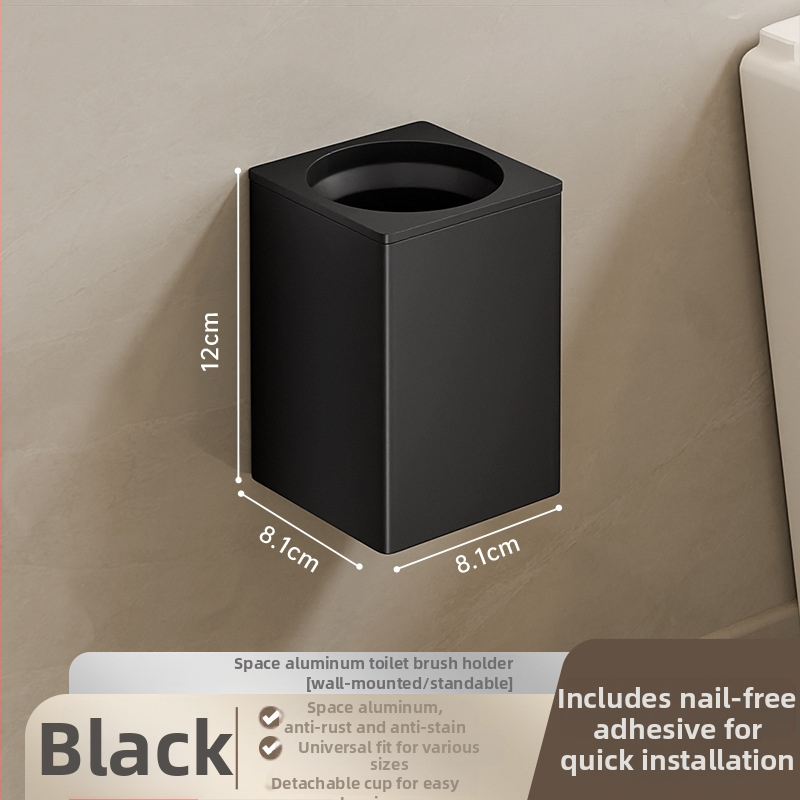 Set četke za zahod s silikonskim glavama i aluminijskom šipkom (šipka od aluminija; silikonske glave; zamjenske glave uključene; univerzalna kompatibilnost; brend: Dima)