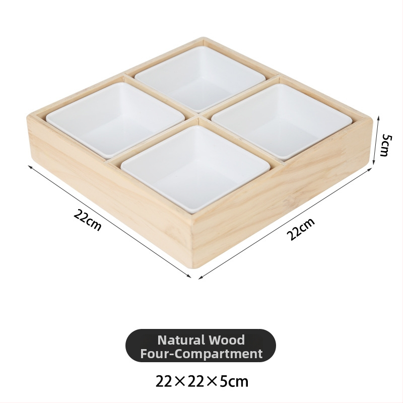 Devetodjelni pladanj za voće, jednostavan stil, prvoklasna kvaliteta, lansiran 2024.