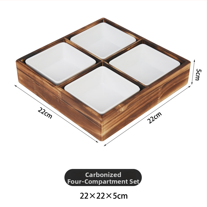 Devetodjelni pladanj za voće, jednostavan stil, prvoklasna kvaliteta, lansiran 2024.