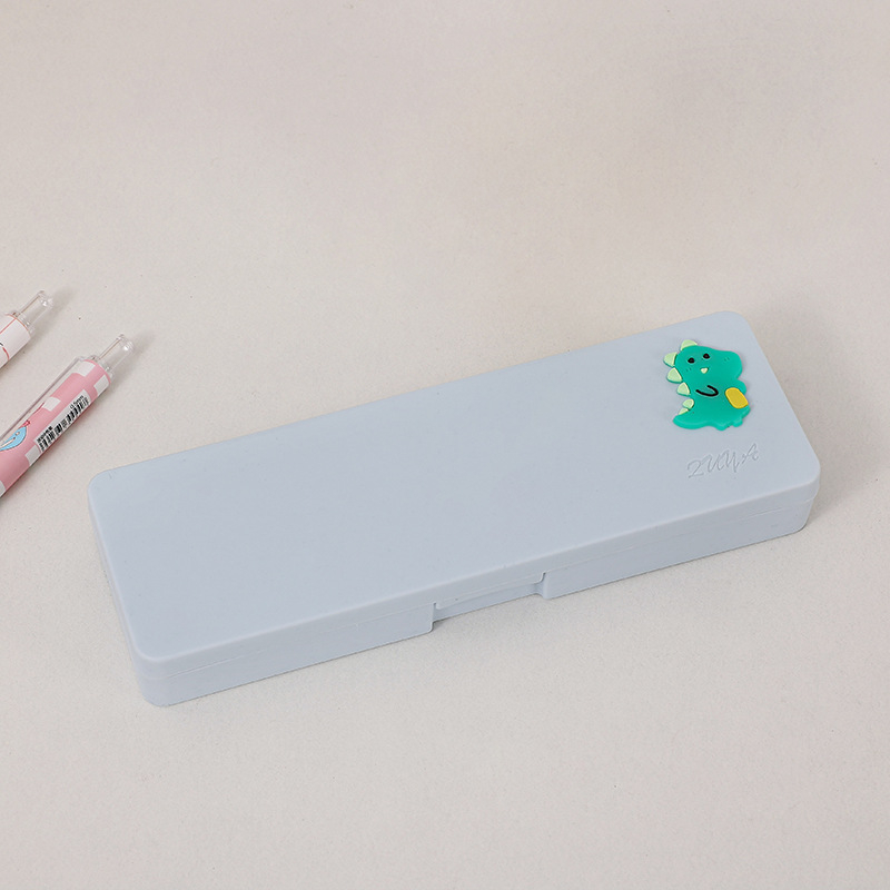 Ceruzatartó doboz, műanyag, modell B-WJ-301, 70 g, 200 darabos csomag, OPP csomagolás