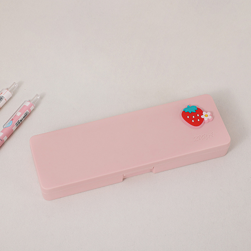 Ceruzatartó doboz, műanyag, modell B-WJ-301, 70 g, 200 darabos csomag, OPP csomagolás