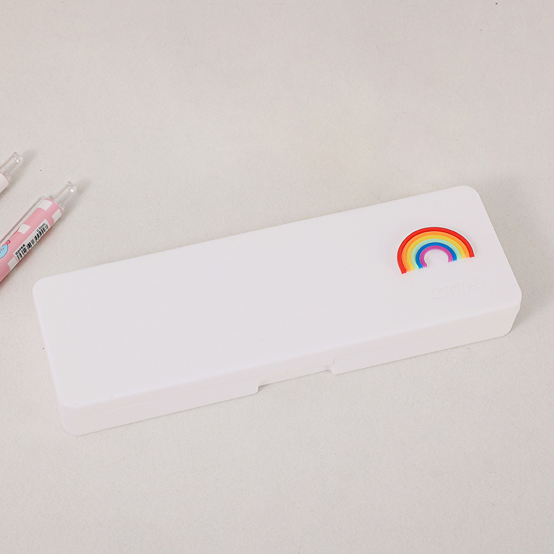 Ceruzatartó doboz, műanyag, modell B-WJ-301, 70 g, 200 darabos csomag, OPP csomagolás