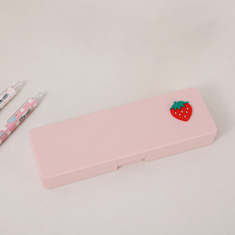 Ceruzatartó doboz, műanyag, modell B-WJ-301, 70 g, 200 darabos csomag, OPP csomagolás