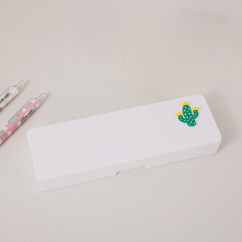 Ceruzatartó doboz, műanyag, modell B-WJ-301, 70 g, 200 darabos csomag, OPP csomagolás