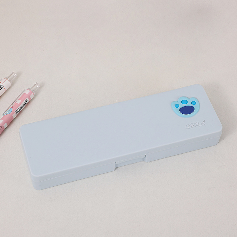 Ceruzatartó doboz, műanyag, modell B-WJ-301, 70 g, 200 darabos csomag, OPP csomagolás