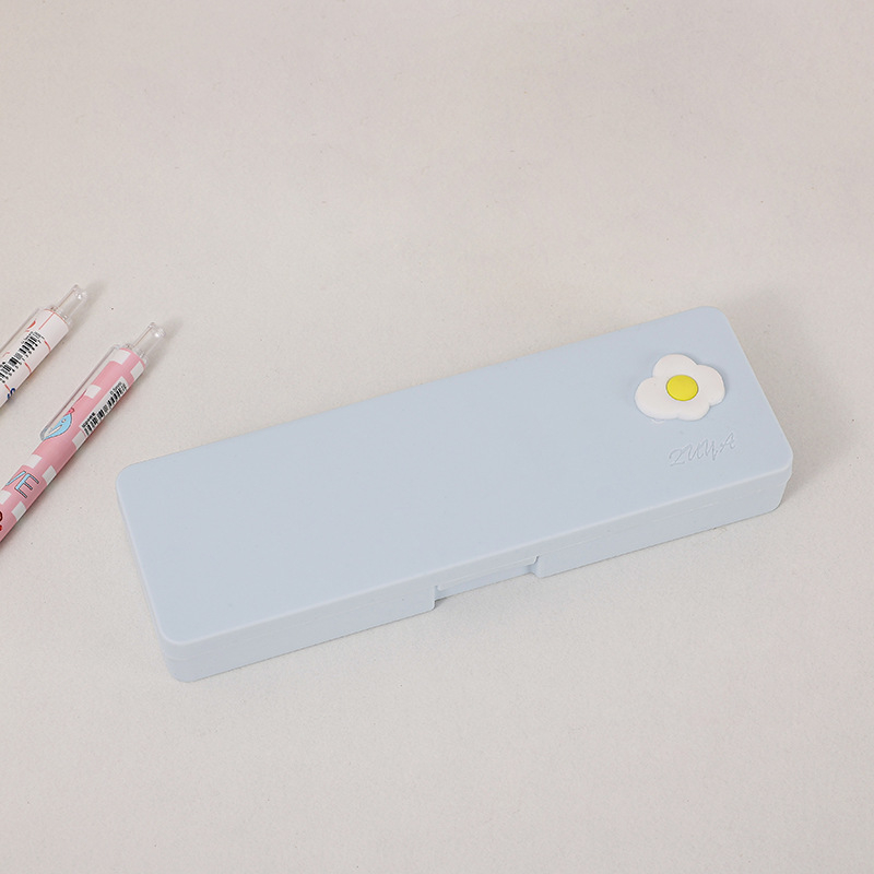 Ceruzatartó doboz, műanyag, modell B-WJ-301, 70 g, 200 darabos csomag, OPP csomagolás