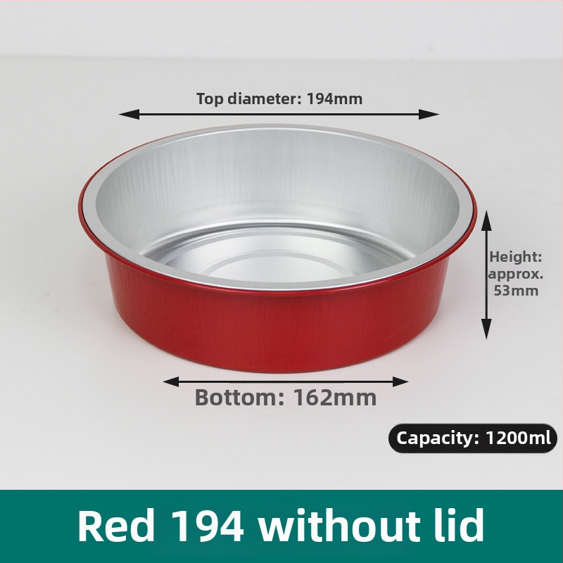Mudis δίσκος μίας χρήσης από αλουμινόφυλλο, στρογγυλός, πάχος 0,2 mm, χωρητικότητα 100–3000, διασπώμενο.