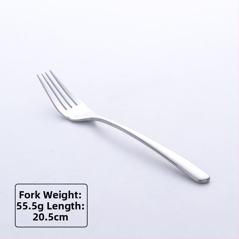 Σετ μαχαιροπήρουνα από ανοξείδωτο ατσάλι: μαχαίρι, πιρούνι και κουτάλι; λεπίδα μαχαιριού 420, κουτάλι και πιρούνι 304; καθρέφτης φινίρισμα; δυνατότητα λογότυπου