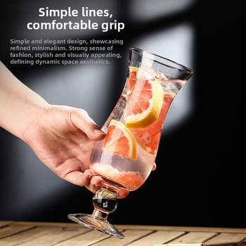 Čaša za sok, staklo od soda-lime, cilindrični oblik, visoka temperaturna otpornost, otisak logotipa, mogućnost prilagodbe