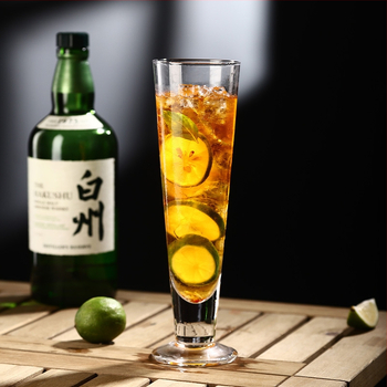 Čaša za sok, staklo od soda-lime, cilindrični oblik, visoka temperaturna otpornost, otisak logotipa, mogućnost prilagodbe