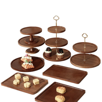 Πολυεπίπενο σταντ επίδειξης γλυκών για τραπέζι, διακόσμηση με μεταξωτά λουλούδια, μοντέρνο μινιμαλιστικό στυλ, Yi xi, Πρώτης Κατηγορίας Ποιότητα