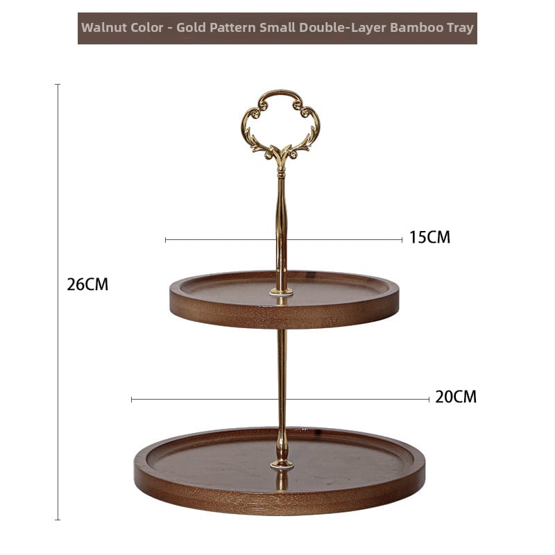 Πολυεπίπενο σταντ επίδειξης γλυκών για τραπέζι, διακόσμηση με μεταξωτά λουλούδια, μοντέρνο μινιμαλιστικό στυλ, Yi xi, Πρώτης Κατηγορίας Ποιότητα