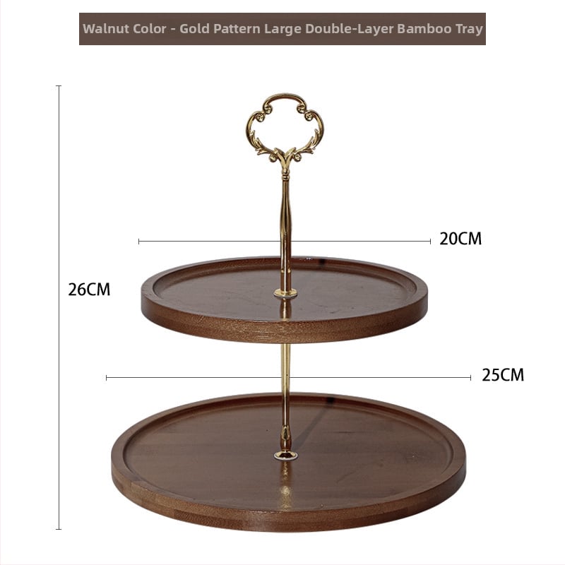 Πολυεπίπενο σταντ επίδειξης γλυκών για τραπέζι, διακόσμηση με μεταξωτά λουλούδια, μοντέρνο μινιμαλιστικό στυλ, Yi xi, Πρώτης Κατηγορίας Ποιότητα