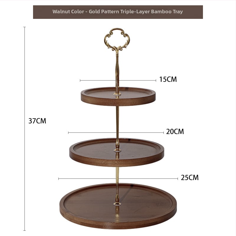 Πολυεπίπενο σταντ επίδειξης γλυκών για τραπέζι, διακόσμηση με μεταξωτά λουλούδια, μοντέρνο μινιμαλιστικό στυλ, Yi xi, Πρώτης Κατηγορίας Ποιότητα