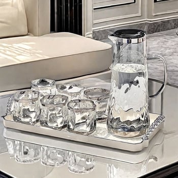 PP πλαστικό σετ ποτηριών νερού και τσαγιού για οικιακή χρήση, δώρο με εκτύπωση λογότυπου, μοντέρνο μινιμαλιστικό στυλ, κατάλληλο για χυμούς, γάλα, ποτά και κρύο νερό