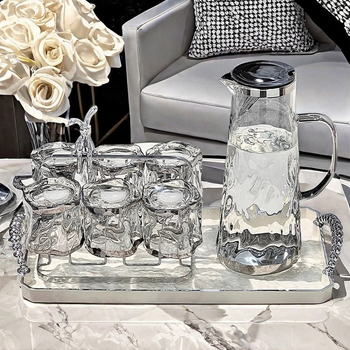 PP πλαστικό σετ ποτηριών νερού και τσαγιού για οικιακή χρήση, δώρο με εκτύπωση λογότυπου, μοντέρνο μινιμαλιστικό στυλ, κατάλληλο για χυμούς, γάλα, ποτά και κρύο νερό