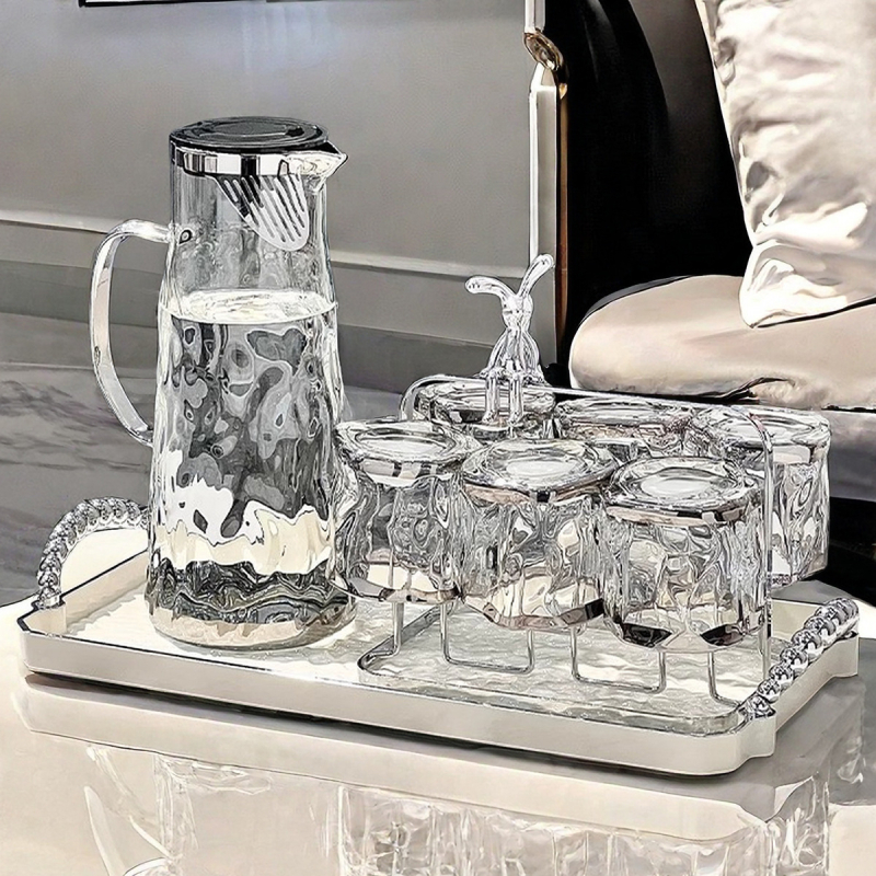 PP πλαστικό σετ ποτηριών νερού και τσαγιού για οικιακή χρήση, δώρο με εκτύπωση λογότυπου, μοντέρνο μινιμαλιστικό στυλ, κατάλληλο για χυμούς, γάλα, ποτά και κρύο νερό