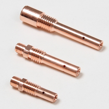 Газозащитена заваръчна пушка: свързващ прът, медно-бронзова конструкция (Тип: газозащитено заваряване; Материал: мед/бронз; Приложение: заваряване на различни метали; Серия: Panasonic)