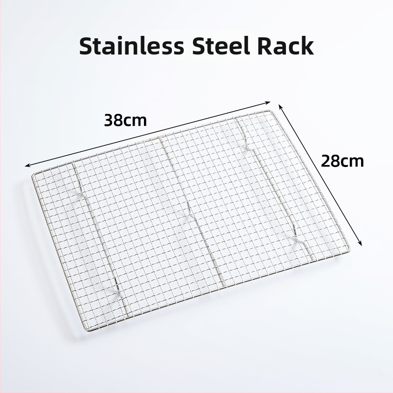 Стойка за деликатесни тави – дисплей за пържено пиле, дренажна тава за масло и мрежа за отцеждане (Серия: Друго; Произход: Друго; Обработка и персонализация: Друго; Пластмаса: Друго; Стил: Друго)