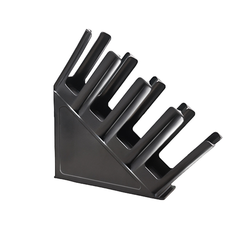 Tejeskávézók pohártartója — egyrészes injektált kialakítás, négy kerettel, pultba integrált, műanyag, tárolás, 1,5 kg