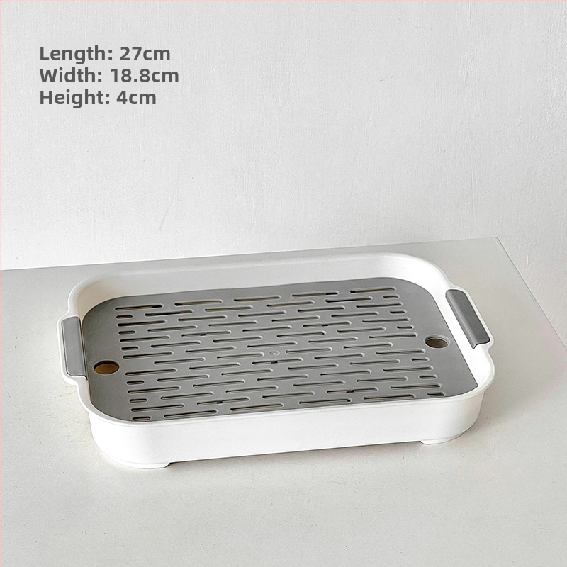 Barx držiak na šálky na čaj s odkvapkávacím priestorom a úložným priestorom, zavesiteľný držiak na sklenené šálky, moderný jednoduchý štýl, bez vŕtania