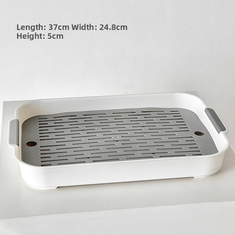 Barx držiak na šálky na čaj s odkvapkávacím priestorom a úložným priestorom, zavesiteľný držiak na sklenené šálky, moderný jednoduchý štýl, bez vŕtania