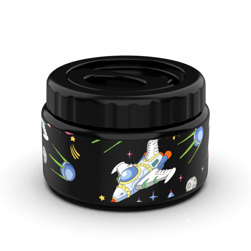 Cupa de supă izolată din oțel inoxidabil pentru copii — rotundă, menține caldura, cutie de prânz etanșă, capacitate sub 300 ml